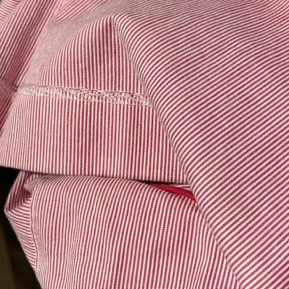 Victoire XS VTG 8 Pink Corduroy Skirt Midi Pleated 80s VTG Pockets Cottagrcore - Picture 9 of 15